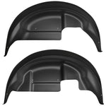 Load image into Gallery viewer, Husky Liners 17-19 Ford F-150 Raptor Black Rear Wheel Well Guards
