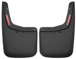 Load image into Gallery viewer, Husky Liners 2015 Ford F-150 w/ OE Fender Flares Mud Guards Black Front Mud Guards
