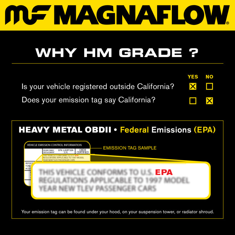 MagnaFlow Conv Univ 97-02 Ford Truck And Vans