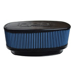 Load image into Gallery viewer, Injen NanoWeb Dry Air Filter 8.7x3.9in Oval ID / 10.4x5.6in OD / 4.2in Height / 10.1x4.7in Top
