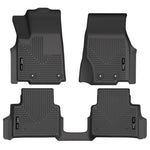 Load image into Gallery viewer, Husky Liners 21-23 Jeep Grand Cherokee L 2nd Row Bucket Seats WeatherBeater Floor Liner (Black)
