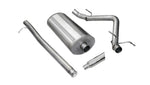 Load image into Gallery viewer, Corsa 2009-2013 Chevrolet Silverado Reg. Cab/Long Bed 1500 4.8L V8 Polished Sport Cat-Back Exhaust
