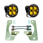 Load image into Gallery viewer, Baja Designs 2018+ Wrangler JL Rubicon Squadron-R Fog Light Pocket Kit - Amber
