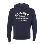 Load image into Gallery viewer, Sparco Sweatshirt ZIP Garage NVY - XL
