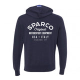 Sparco Sweatshirt ZIP Garage NVY - Medium