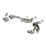 Load image into Gallery viewer, MBRP 16-19 Chevrolet Camaro V6 2.5in T304 NPP Dual Axle Back Exhaust w/ 4in Quad Dual Wall Tips
