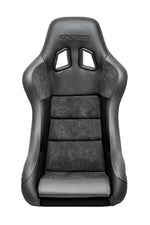 Load image into Gallery viewer, Sparco Seat QRT Performance Leather/Alcantara Black/Grey

