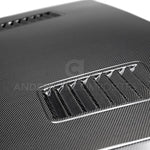 Load image into Gallery viewer, Anderson Composites 2018 Ford Mustang Super Snake Double Sided Carbon Fiber Hood
