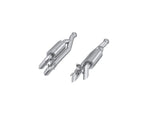 Load image into Gallery viewer, MBRP 19-23 Mercedes-Benz G63 4.0TT V8 T304 SS 2.5in Pre-Axle Cat-Back Exhaust Dual Split Quad Side
