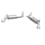 Load image into Gallery viewer, MagnaFlow Street Series Axle Back 14-15 Chevy Camaro 6.2L V8 SS Polished Dual Split Rear Exit
