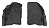 Husky Liners 10-19 Ford Taurus / 09-16 Lincoln MKS X-act Contour Series Front Floor Liners - Black