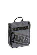 Load image into Gallery viewer, ARB Toiletries Bag Charcoal Finish w/ Red Highlights PVC Outer Shell Mesh Pockets Mirror
