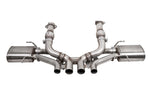 Load image into Gallery viewer, Corsa 23-25 Chevrolet Corvette C8 Z06 3in Valved Cat-Back Exhaust Muffler System (ReUses Stock Tips)
