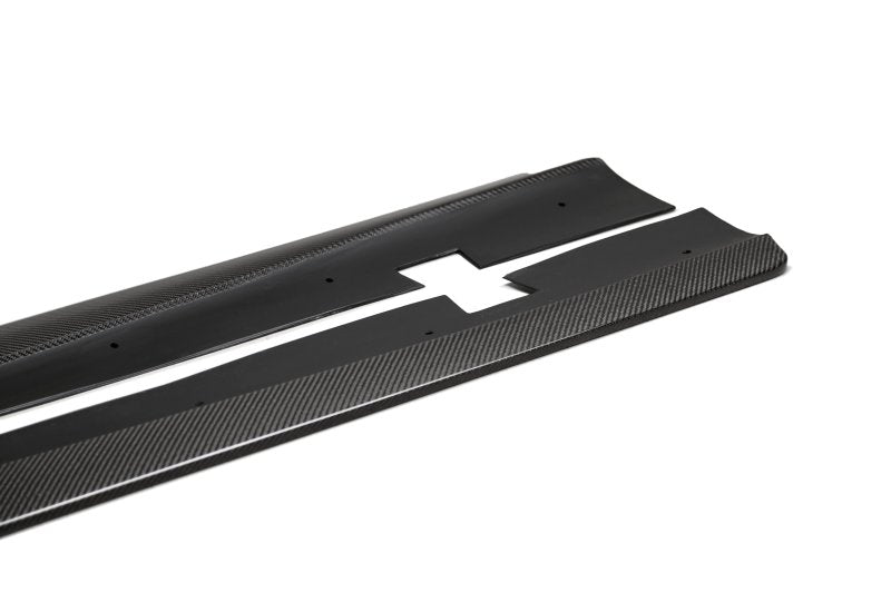 Anderson Composites 20-21 Dodge Charger Hellcat Type-MB Wide Body Rocker Panel Splitter