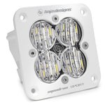 Load image into Gallery viewer, Baja Designs Squadron Sport White Wide Cornering Pattern Flush Mount LED Light Pod - Clear
