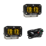 Load image into Gallery viewer, Baja Designs Universal S2 SAE Spot LED (Pair) - Amber
