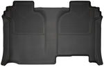 Load image into Gallery viewer, Husky Liners 19-23 Chevrolet Silverado 1500 CC WeatherBeater Black 2nd Row Floor Liners
