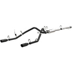Load image into Gallery viewer, MagnaFlow SYS Cat-Back 4in Black Dual Split Rear Tips 14-15 Chevy Silverado/GMC Sierra 4.3L-5.3L

