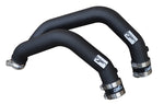 Load image into Gallery viewer, Injen 15-16 BMW M3(F80)/M4 (F82/83) 3.0L L6 Twin Turbo 2PC Aluminum Int. Charge Pipe - Wrinkle Black
