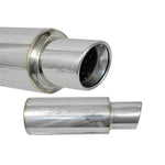 Load image into Gallery viewer, Injen 3.00 Universal Muffler w/Stainless Steel resonated rolled tip (Injen embossed logo)
