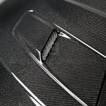 Load image into Gallery viewer, Anderson Composites 2015-2017 Ford Mustang Double Sided Carbon Fiber Type-OE Style Hood
