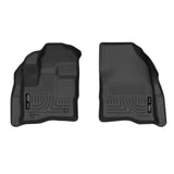 Husky Liners 10-19 Ford Taurus / 09-16 Lincoln MKS X-act Contour Series Front Floor Liners - Black