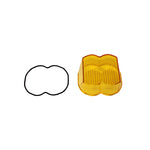 Load image into Gallery viewer, Baja Designs LP4 Headlight Lens Kit Amber Driving/Combo
