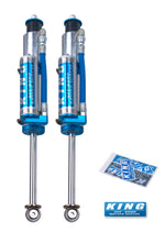 Load image into Gallery viewer, King Shocks 07-18 Jeep Wrangler JK Front 2.5 Dia Piggy Hose Res Shock 3-5in Lift (Pair)
