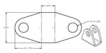 Load image into Gallery viewer, Ridetech Rod End Bracket .87 Wide
