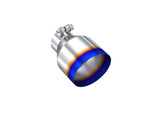 Load image into Gallery viewer, MBRP Universal Burnt SS Tip 2.5in ID / 4.5in OD Out / 6.5in Length Angle Cut Single Wall
