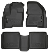 Husky Liners 09-12 Ford Flex/10-12 Lincoln MKT WeatherBeater Combo Black Floor Liners