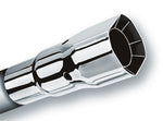 Load image into Gallery viewer, Borla Universal Polished Tip Single Square Intercooled (inlet 2 1/4in. Outlet 2 1/2 x 2 3/4in) *NO R
