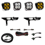 Load image into Gallery viewer, Baja Designs 2021+ Ford F150 Fog Pocket Kit SAE Amber Squadron Sport DC
