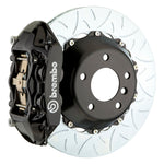 Load image into Gallery viewer, Brembo 10-15 Camaro SS/V6 Camaro ZL1 Rear GT BBK 4 Piston Cast 380x28 2pc Rotor Slotted Type3-Black
