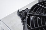 Load image into Gallery viewer, CSF Dual Fluid Bar &amp; Plate HD Oil Cooler w/9in SPAL Fan (1/3 &amp; 2/3 Partition) - 13.8in L x 10in H
