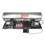 Load image into Gallery viewer, Ridetech RidePro E5 Air Ride Suspension Control System 5 Gallon Dual Compressor AirPod 1/4in Valves
