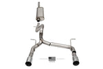 Load image into Gallery viewer, Corsa 2018-2025 Jeep Wrangler JLU 3.6L 2.75in Sport Cat-Back Exhaust w/ American Flag Tips
