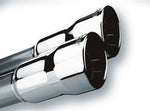 Load image into Gallery viewer, Borla Universal Polished Tip Dual Round Rolled Angle-Cut (inlet 2in. Outlet 3in) *NO Returns*
