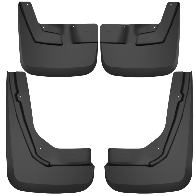 Husky Liners 21-23 Suburban/Tahoe/Yukon XL w/o Power Running Boards Front/Rear Mud Guards - BLK