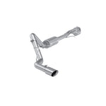 Load image into Gallery viewer, MBRP 19-24 GM 1500 Silverado/Sierra 2.7L T304 SS 3in Cat-Back w/ Single Side 4in Dual Wall Tip
