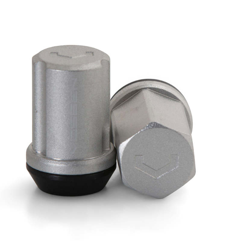 Vossen 35mm Lock Nut - 12x1.5 - 19mm Hex - Cone Seat - Silver (Set of 4)