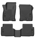 Load image into Gallery viewer, Husky Liners 20-21 Ford Escape All Models Exc Hybrid Weatherbeater Front and 2nd Seat Liners - BLK
