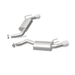 Load image into Gallery viewer, MagnaFlow Street Series Axle Back 14-15 Chevy Camaro 6.2L V8 SS Polished Dual Split Rear Exit
