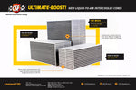 Load image into Gallery viewer, CSF Mega Water/Air Bar &amp; Plate Intercooler Core - 12in L x 12in H x 6in W

