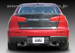 Load image into Gallery viewer, HKS 08-09 Evo 10 Hi-Power Dual Tip Catback Exhaust
