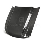 Load image into Gallery viewer, Anderson Composites 10-12 Ford Mustang Type-CJ 3in Carbon Fiber Cowl Hood
