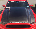 Load image into Gallery viewer, Anderson Composites 2013-2014 Ford Mustang Type-CJ Carbon Fiber Cowl Hood
