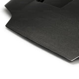 Seibon 93-98 Toyota Supra (JZA80L) TS Style Carbon Fiber Hood