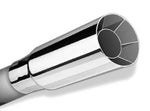 Load image into Gallery viewer, Borla Universal Polished Tip Single Round Intercooled (inlet 2 1/2in. Outlet 2 1/2in)
