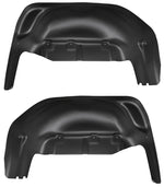 Load image into Gallery viewer, Husky Liners 19-23 GMC Sierra 1500 Black Rear Wheel Well Guards
